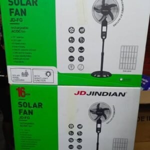 Rechargeable Solar Fan