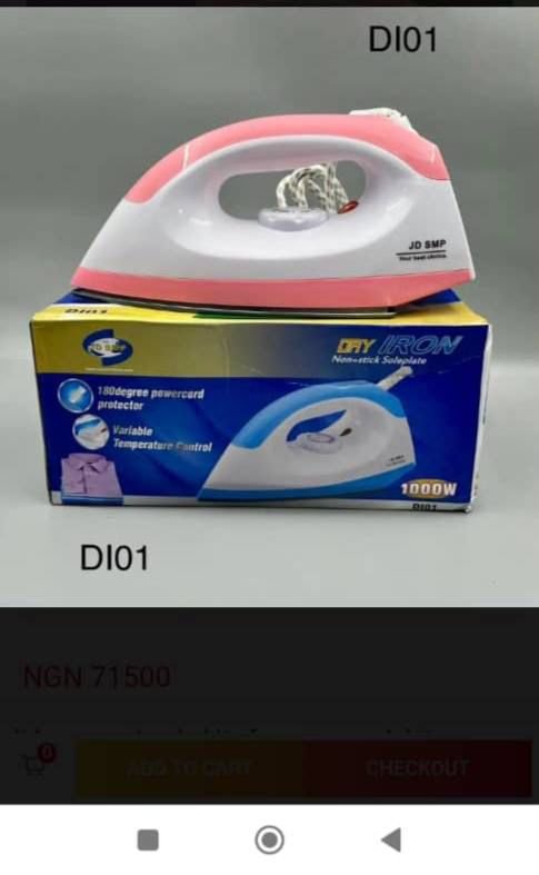 SMP Dry Iron