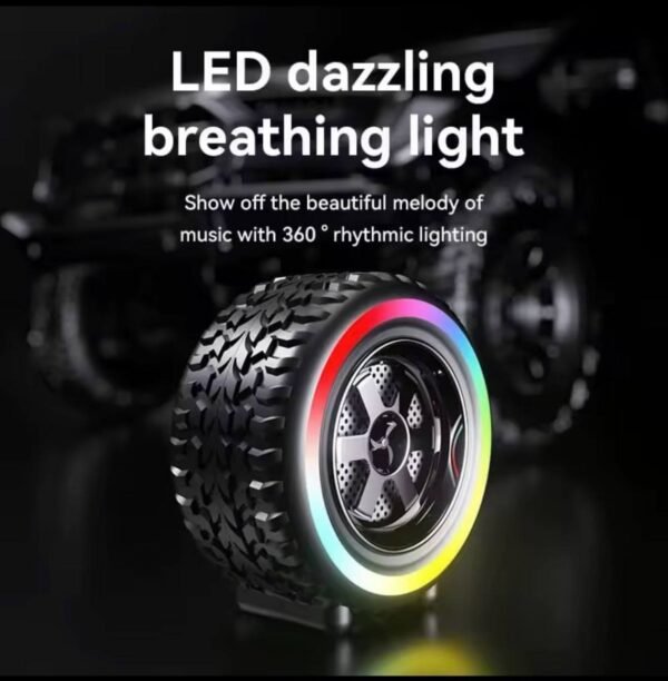 Tyre shape Bluetooth speaker